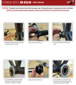 Wheels Manufacturing BSA 30 Bottom Bracket - English (BSA) Frame Interface ABEC-3 Bearings For 30mm Spindle Black
