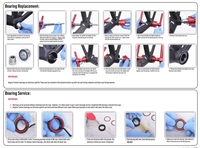 Wheels Mfg Bottom Bracket - PF30 OUT, 30mm, Angular Contact