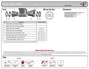 Wheels Mfg Bottom Bracket - PF30 Outboard ABEC-3 BB for 29mm SRAM DUB Compatible Cranks