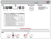 Wheels Mfg Bottom Bracket - T47 ABEC-3 BB for 29mm SRAM DUB Compatible Cranks inboard