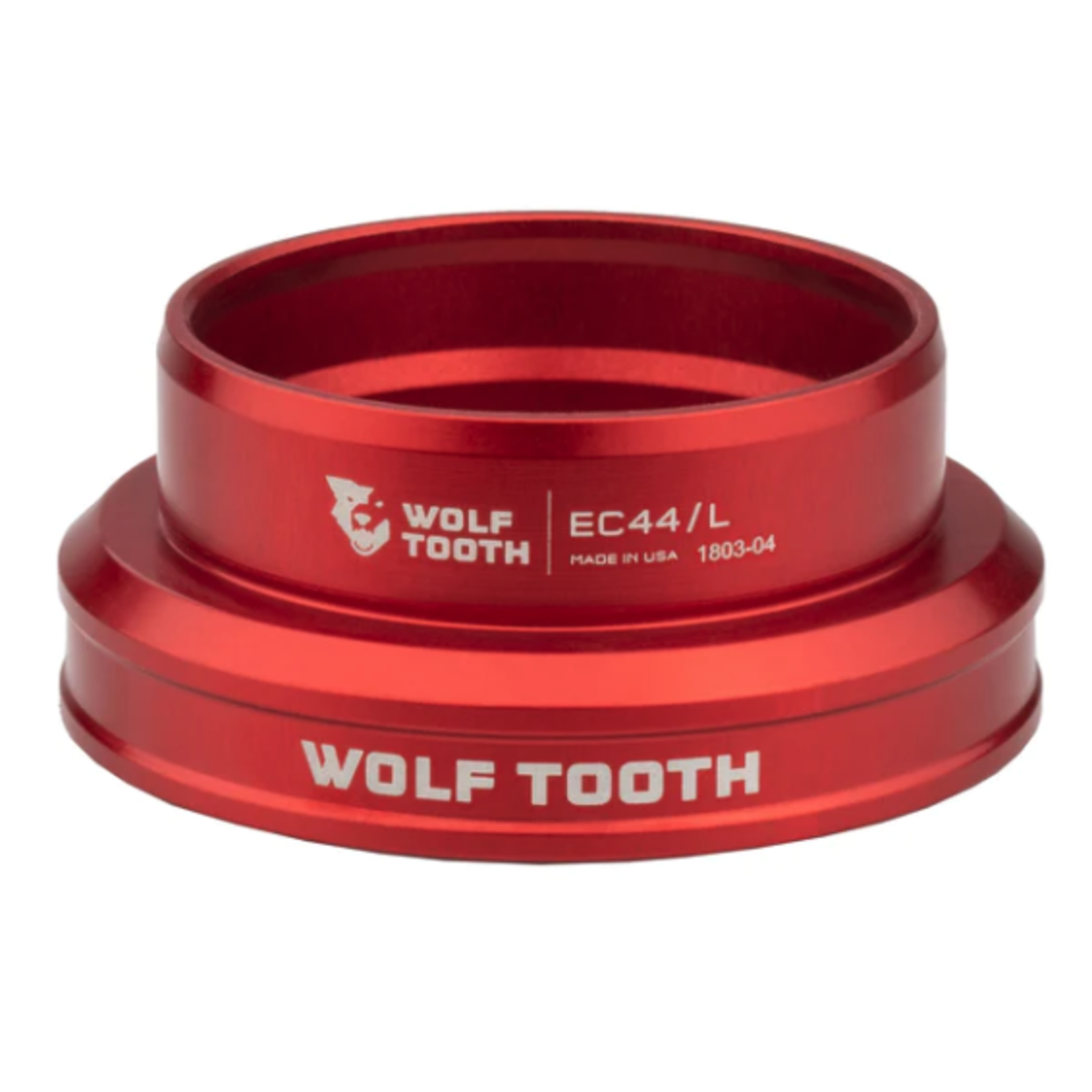 Wolf Tooth Components Wolf Tooth EC44/40 Lower Headset Red