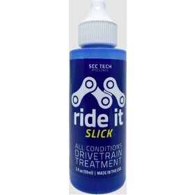 Scc Tech - Ride it Slick - Drivetrain Treatment - 2oz (Case of 12)