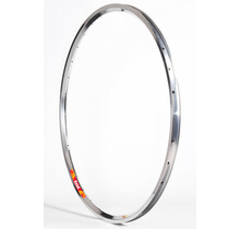 Velocity Dyad 700c nonMSW Bicycle Rims - POLISHED SILVER ,32