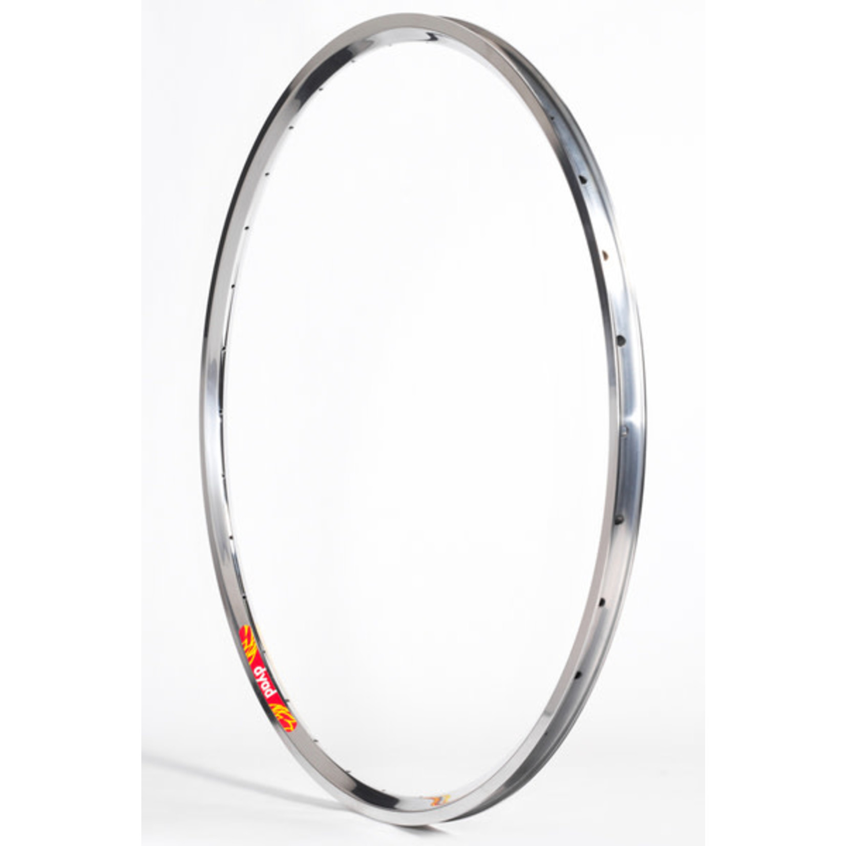 Velocity Velocity Dyad 700c nonMSW Bicycle Rims - POLISHED SILVER ,36