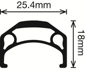 Velocity NoBS 700c Bicycle Rims - Mill Finish,48 Velocity NoBS 700c Bicycle Rims - Mill Finish,48