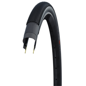 Schwalbe G-One Allround Tire - 700 x 40 Tubeless Folding Black Raceguard, Addix