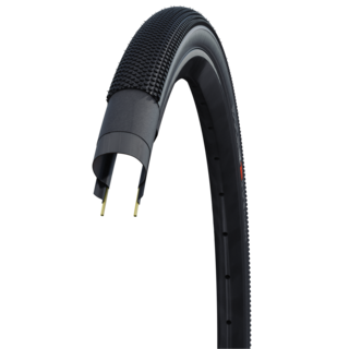 Schwalbe G-One Allround Tire - 700 x 40 Tubeless Folding Black Raceguard, Addix