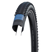 Schwalbe Hurricane Tire - 29 x 2.4 Clincher Wire Black/Reflective Performance Addix RaceGuard DoubleDefense