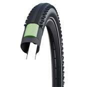 Schwalbe Hurricane Tire - 29 x 2.4 Clincher Wire Black/Reflective Performance Addix RaceGuard DoubleDefense