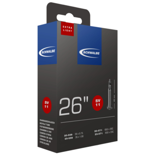 Schwalbe Standard Tube - 650 x 20-23mm 60mm Presta Valve