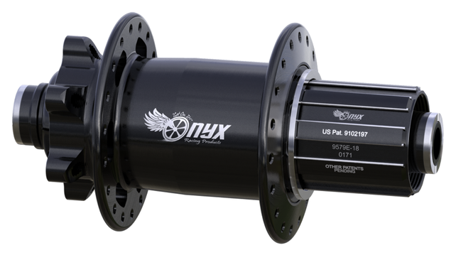 Onyx MTB ISO HG-135/10mm Thru-bolt Rear Hub Onyx MTB ISO HG-135/10mm Thru-bolt Rear Hub