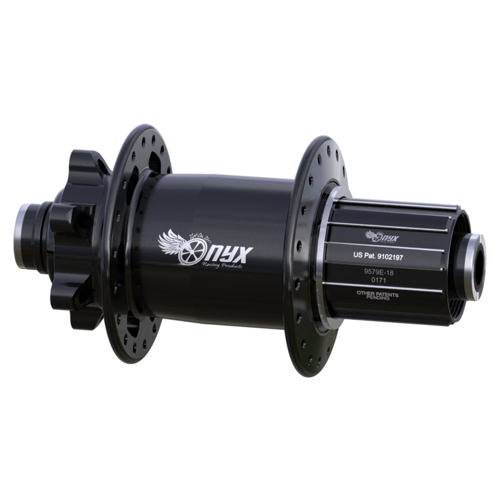 Onyx Onyx MTB ISO HG-135/10mm Thru-bolt Rear Hub, 28