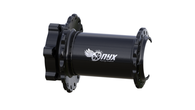 Onyx Vesper MTB TC ISO 100/15 Thru-bolt Front Hub, 24 Onyx Vesper MTB TC ISO 100/15 Thru-bolt Front Hub, 24