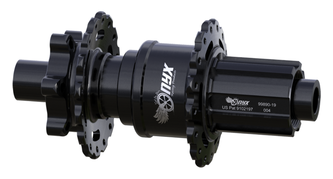 ONYX / vesper road hub front (silver) Onyx Vesper ROAD 100/QR