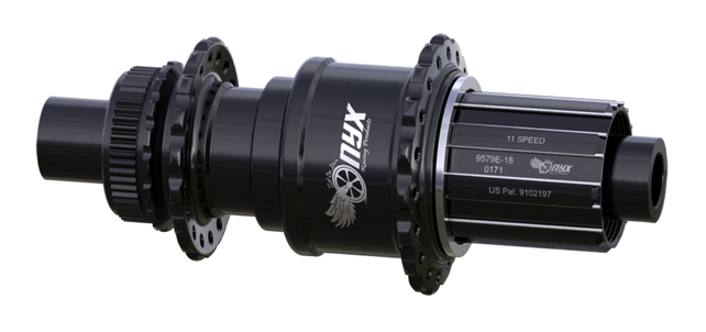 Onyx Vesper MTB CL HG-11SPD 142/12 Thru-bolt Rear Hub, 24 Onyx Vesper MTB CL HG-11SPD 142/12 Thru-bolt Rear Hub, 24