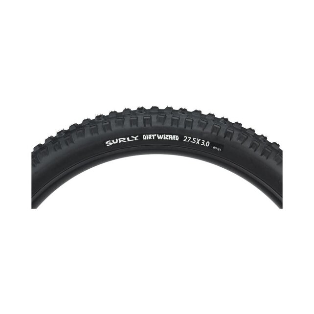Surly Dirt Wizard Tire - 27.5 x 3.0 Tubeless Folding Black 60tpi