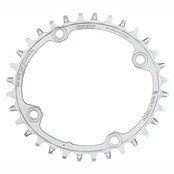 Wolf Tooth Elliptical 104 BCD Chainring - 32t, 104 BCD, 4-Bolt, Drop-Stop, Stainless Steel, Silver Wolf Tooth Elliptical 104 BCD Chainring - 32t, 104 BCD, 4-Bolt, Drop-Stop, Stainless Steel, Silver