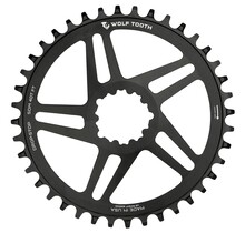 Wolf Tooth Direct Mount SRAM Drop-Stop Chainring - Black - 26T - 49mm Chainline/6mm Offset
