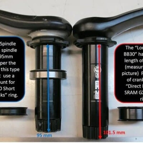 Wolf Tooth Direct Mount chainring for SRAM BB30 Short Spindle