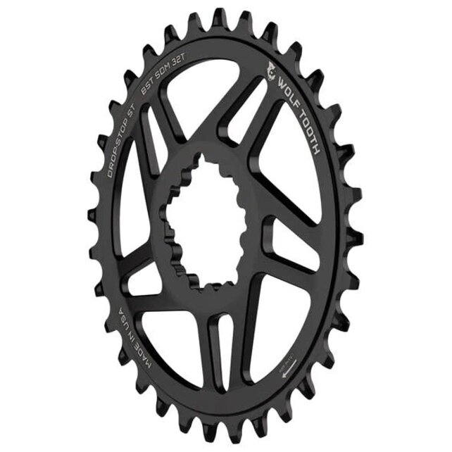 Wolf Tooth Direct Mount chainring for SRAM BB30 Short Spindle Cranks - BB30 32T