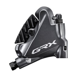 Shimano GRX BR-RX810 Rear Flat-Mount Disc Brake Caliper Resin Pads with Fins adaptor sold seperately