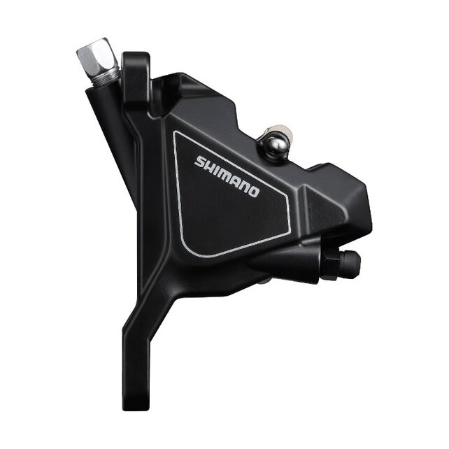 Shimano Altus BL-MT201/BR-UR300 Disc Brake and Lever - Front, Hydraulic, Flat Mount, Resin Pads, Black