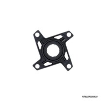 Full Speed Ahead W0134 Bosch Gen 4 Spider BCD104 50mm Chainline, Black