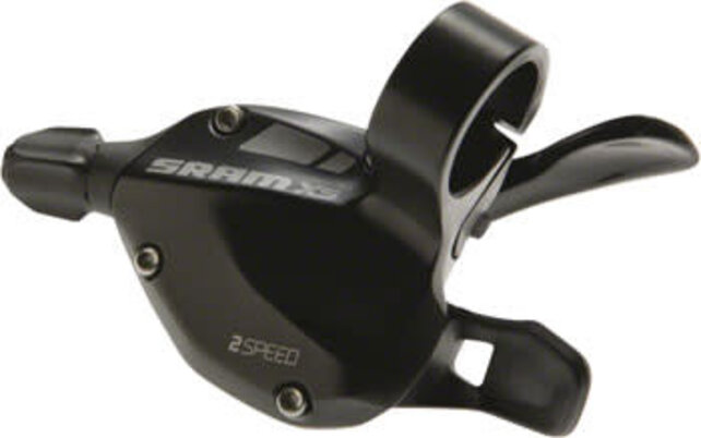 Sram Shifter X-5 Trigger 2sp Front Black