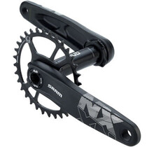 SRAM NX Eagle Fat Bike Crankset - 175mm, 12-Speed, 30t, Direct Mount, DUB Spindle Interface, Black