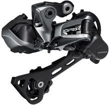 Shimano GRX RD-RX817 Rear Derailleur - 11-Speed Long Cage Black With Clutch Di2 For 1x