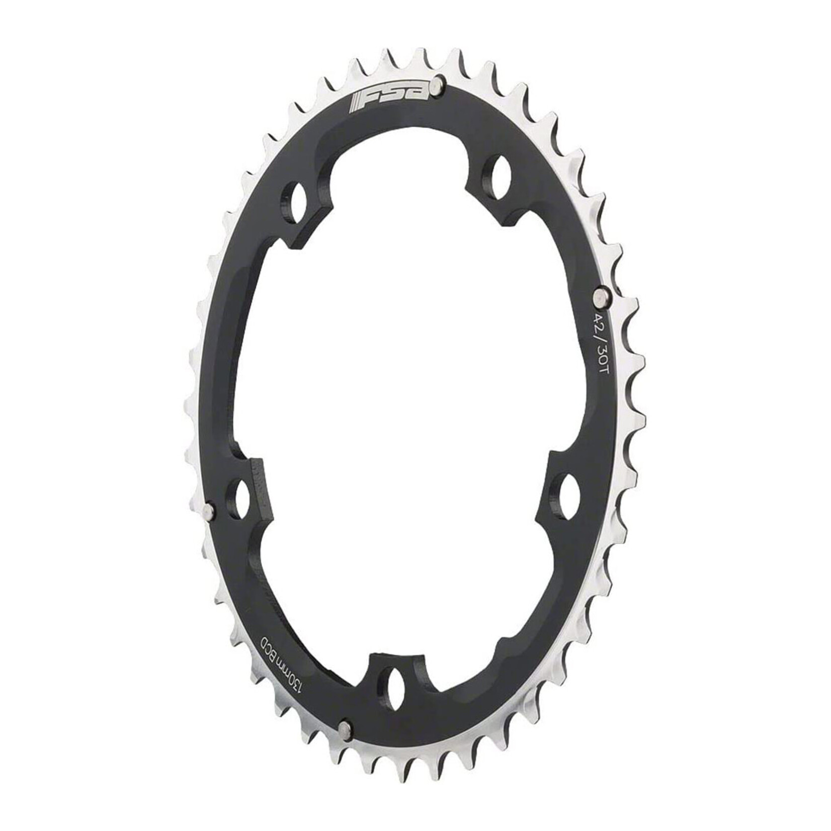 FSA FSA Pro Road Chainring Inner 42T x 130mm 7075/ T6 Black