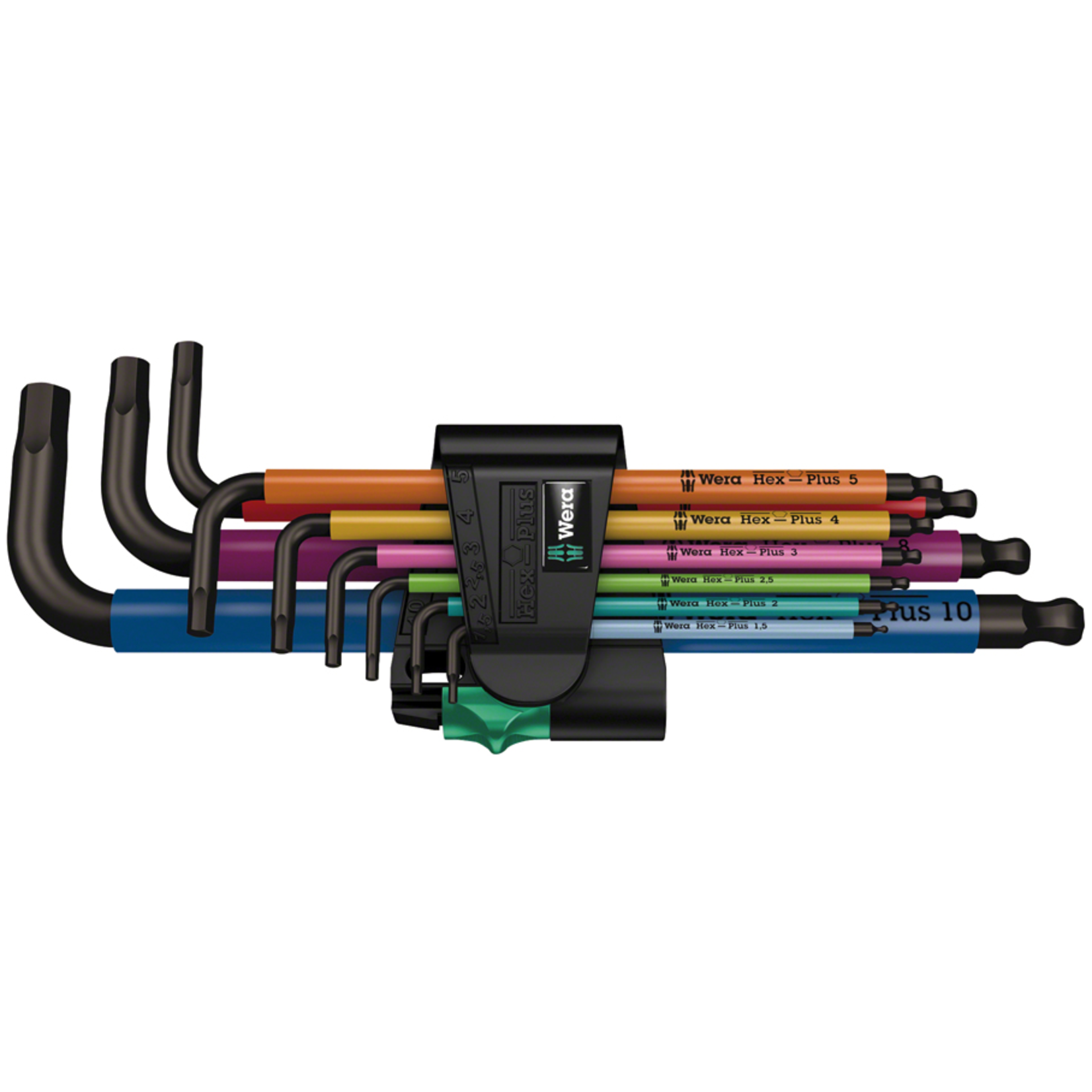 Wera Wera 950/9 Hex-Plus SB L-Key Hex Wrench Set - Metric, Multicolor