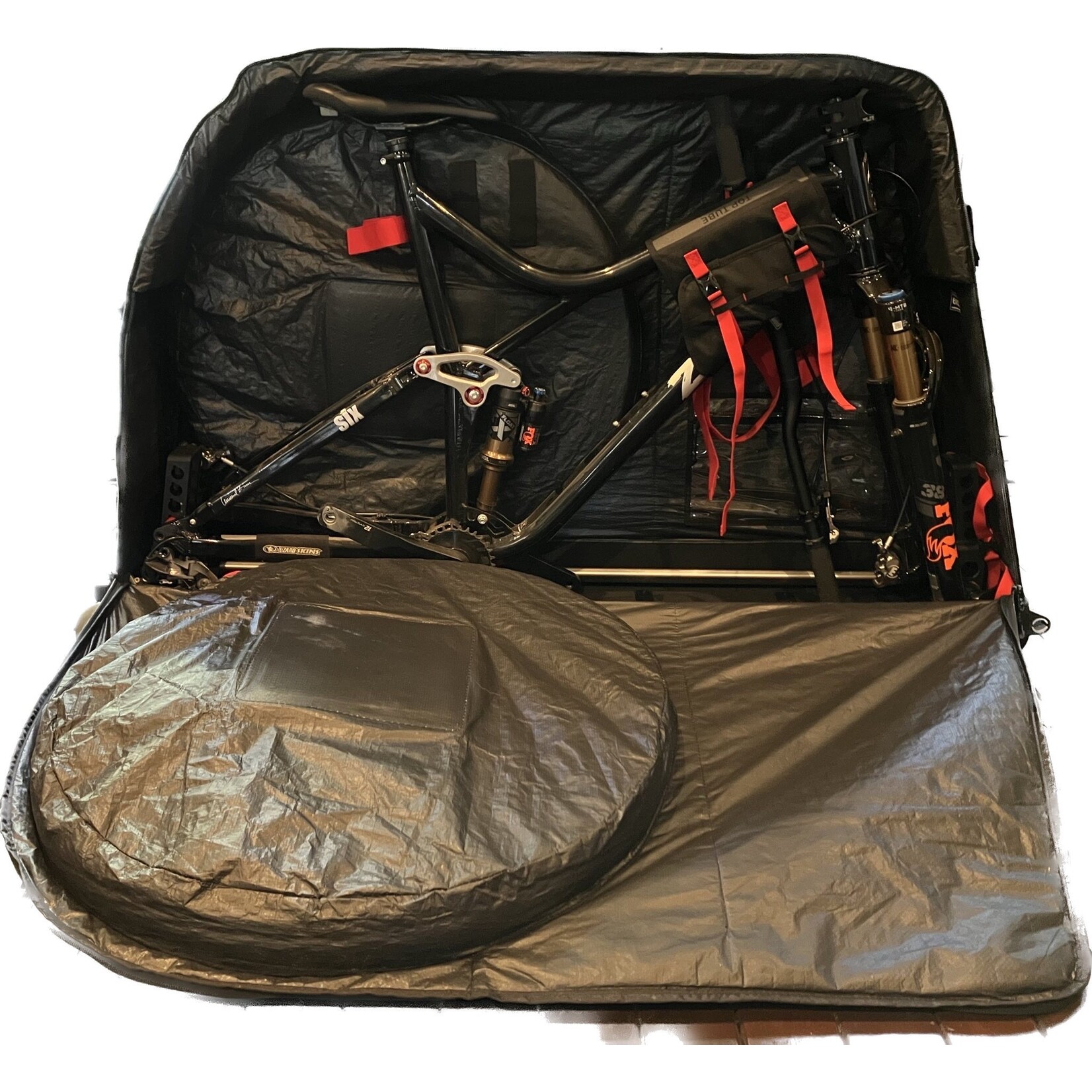 EVOC, Bike Travel Bag Pro, Black, 305L, 147x36x85 - Zinn Cycles