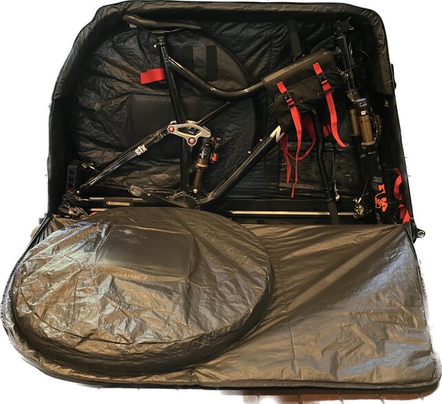 EVOC, Bike Travel Bag Pro, Black, 305L, 147x36x85