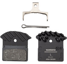 Shimano J03A Resin Disc Brake Pad - Resin, Finned, Fits XTR BR-M9000, XT BR-M8100/BR-M8000, SLX BR-M7100, Deore BR-M6000, and BR-RS785