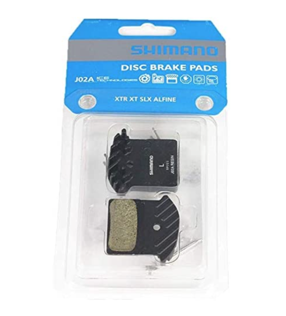 Shimano Brake RESIN PAD & SPRING,W/FIN J02A Shimano Brake RESIN PAD & SPRING,W/FIN J02A