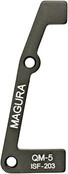 QM5 Bracket - Magura Post Mount Caliper Mounting Brakets, QM5, Front, 203mm, ISO 6