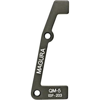 QM5 Bracket - Magura Post Mount Caliper Mounting Brakets, QM5, Front, 203mm, ISO 6
