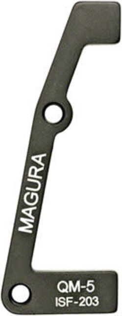 QM5 Bracket - Magura Post Mount Caliper Mounting Brakets, QM5, Front, 203mm, ISO 6