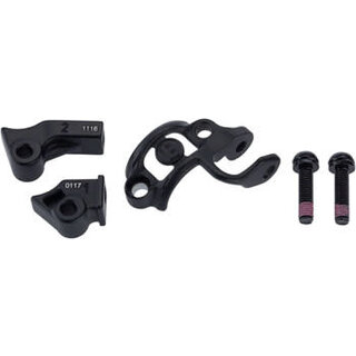 Handle bar clamp Shiftmix 1+2 for Shimano I-Spec I+II, right, black (1 pc)