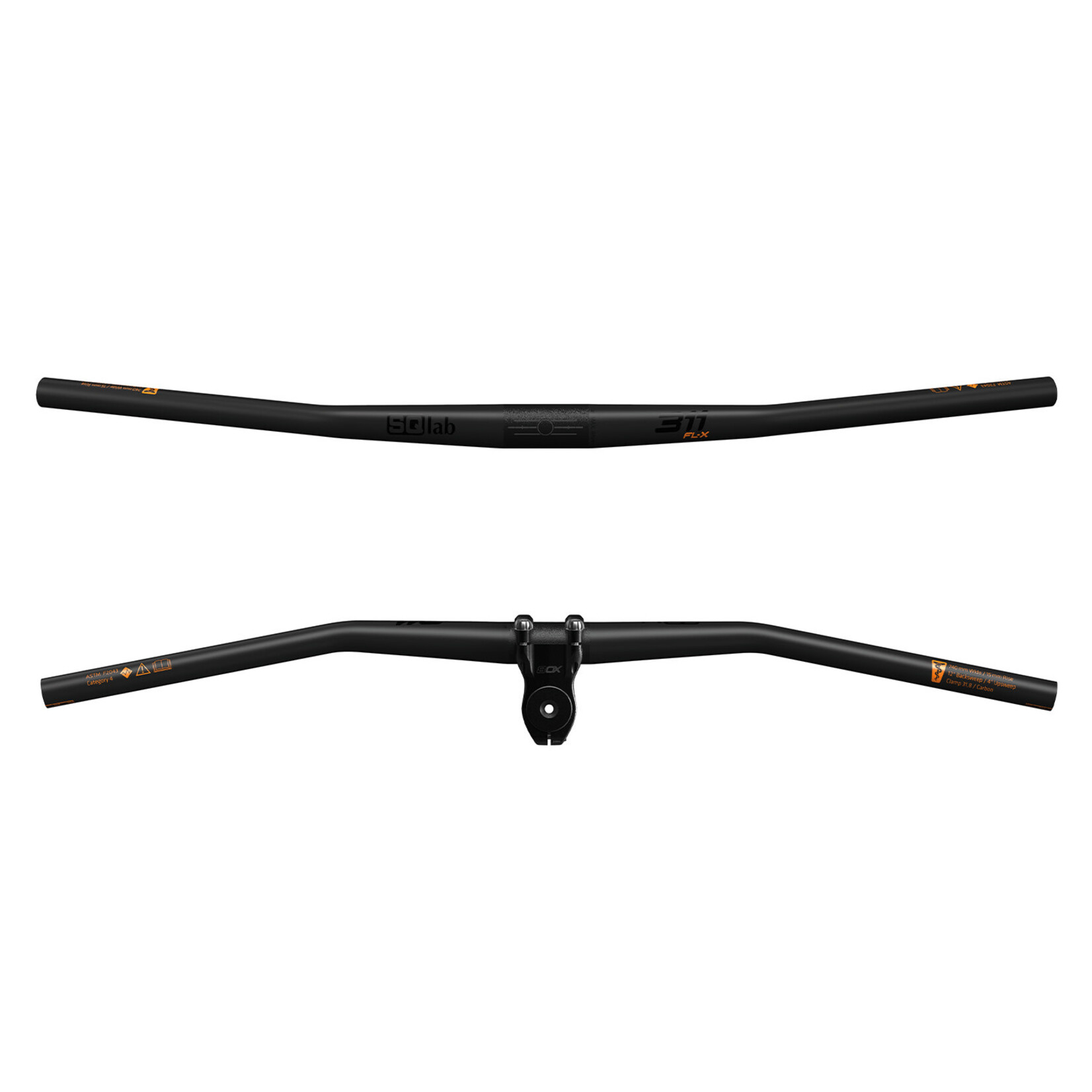 SQlab SQLab Handlebar 311 FL-X Carbon 12