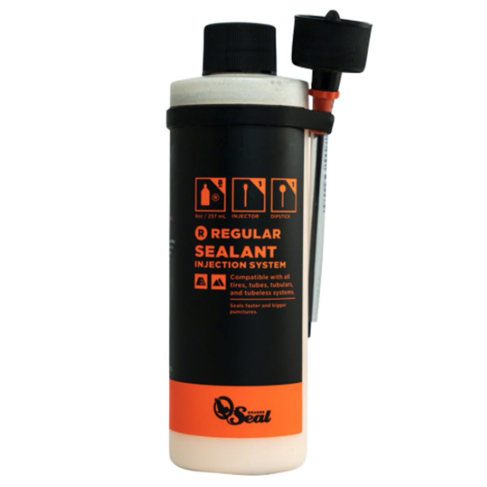 Orange Seal Orange Seal Tubeless Tire Sealant with Twist Lock Applicator - 8oz