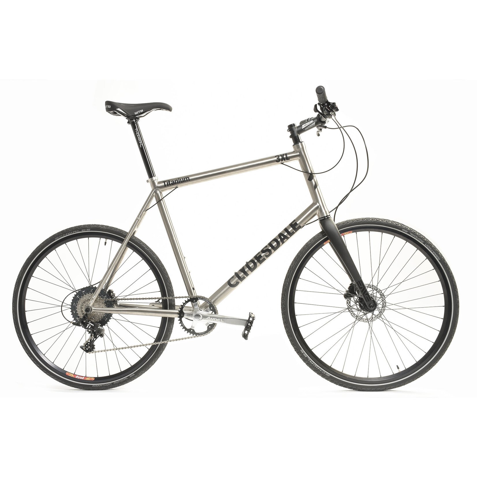 Clydesdale Clydesdale Rein- Titanium city bike