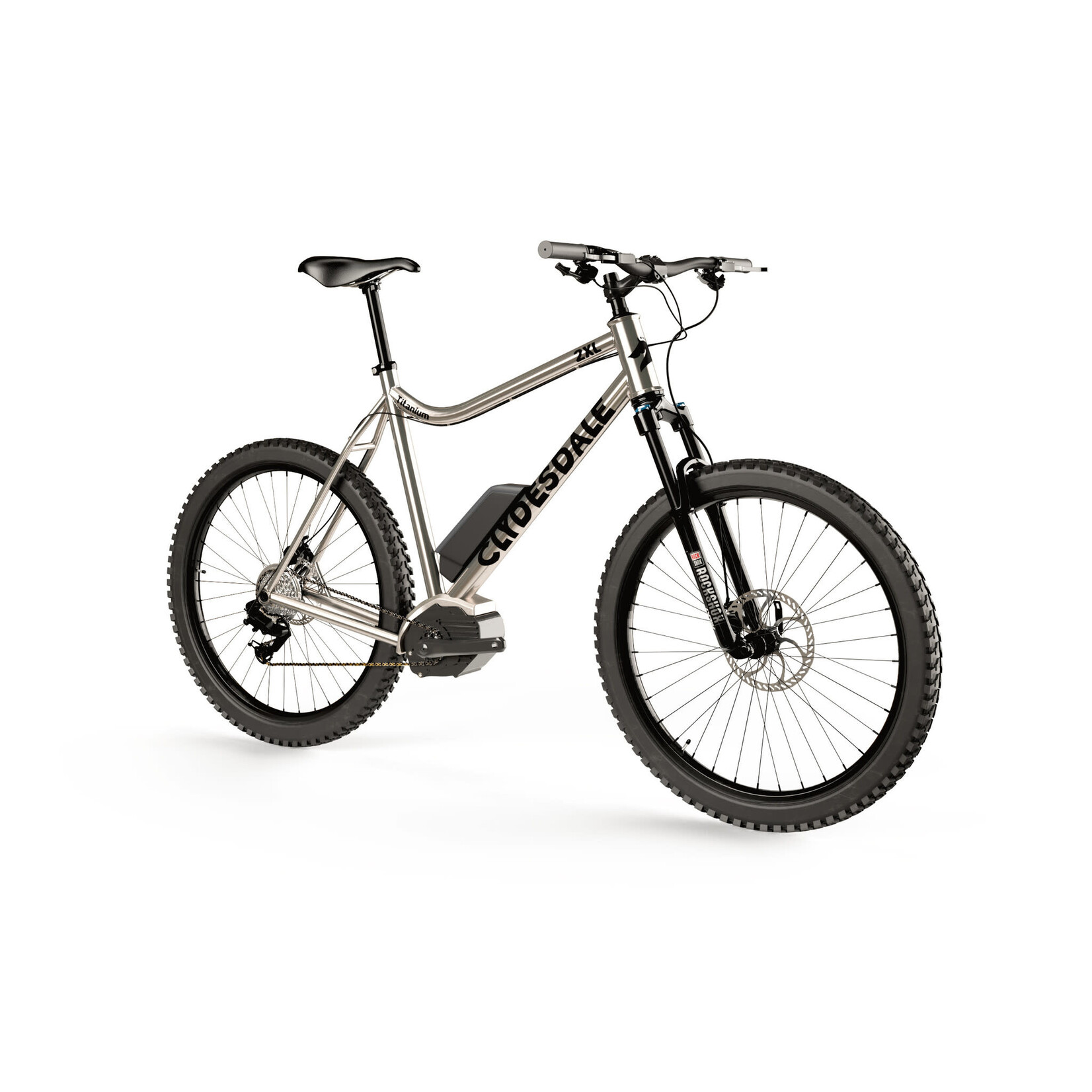 Clydesdale Clydesdale Spur - Titanium Electric Fat Bike/29er