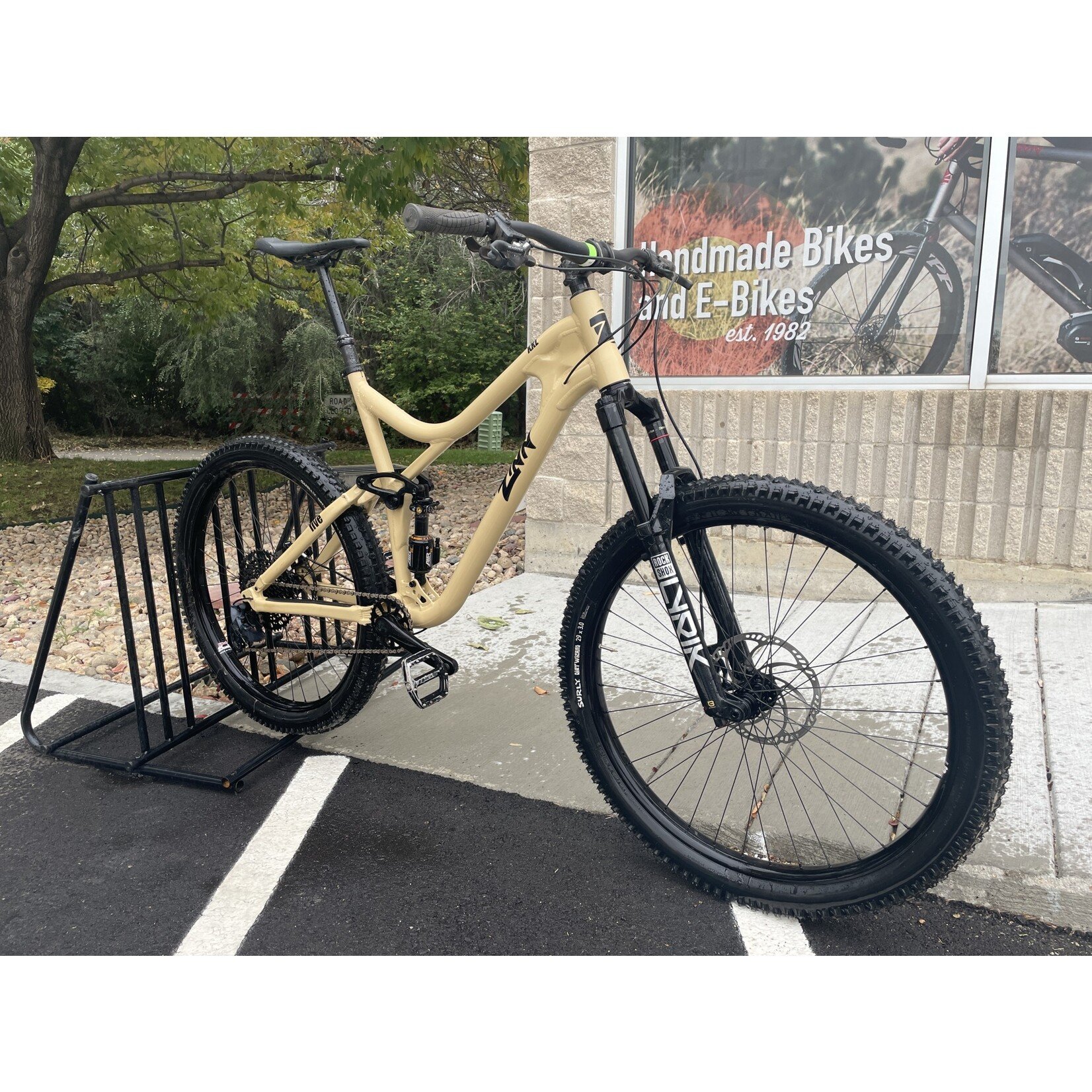 Zinn Cycles Zinn B.I.G. Full Suspension Mountain Bike - XXL+ - Demo Bike - Matte Desert Tan