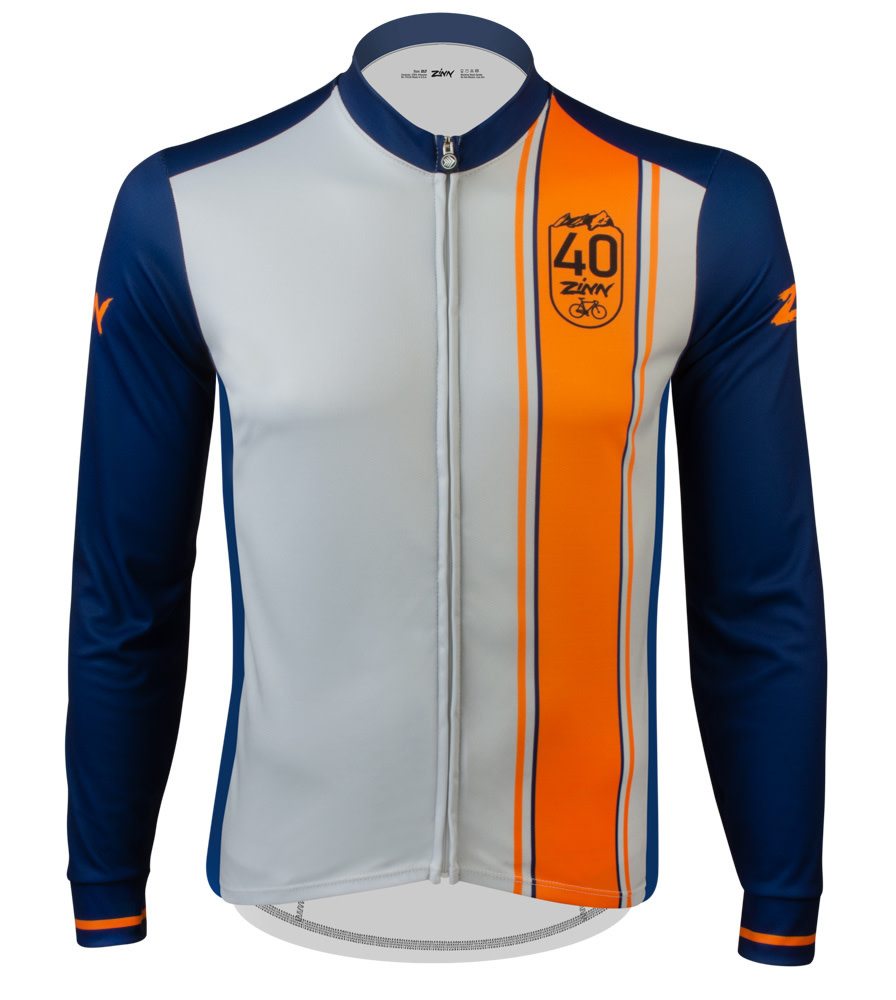 Zinn Big and Tall cycling jersey longsleeve