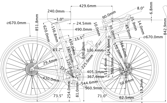 Tui ER1 Road Bike- 105 2x12 - Lightweight Titanium road bike
