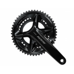 Shimano Shimano 105 FC-R7100 Crankset - 170mm, 12-Speed, 50/34t, 110 Asymmetric BCD, Hollowtech II Spindle Interface, Black