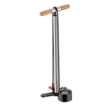 Lezyne Alloy Floor Drive Pump Standard Length: ABS-1 Chuck, Silver