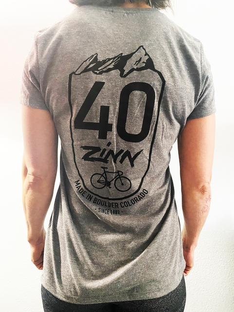 Zinn Cycles 40th Anniversary T-Shirt - Women's Zinn Cycles 40th Anniversary T-Shirt - Women's
